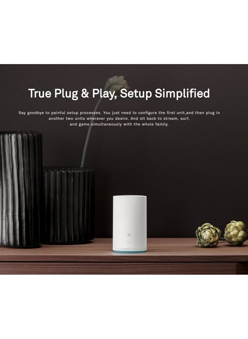 HUAWEI - WIFI Q2 PRO 1200Mbps Wireless Router - WS5280 V2 | White - Image 1
