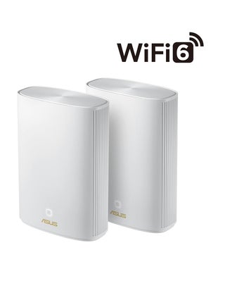 ZenWiFi XP4 AX1800 + AV1300 WiFi 6 & Powerline Hybrid Mesh Router (2 pack), Coverage up to 5500 sq ft, Subscription-free Network Security, Built-in Parental Controls, Instant Guard, VPN White - pnsku/N70157137V/45/_/1740652644/7d17666e-862c-49da-8dee-00f35a8b462e