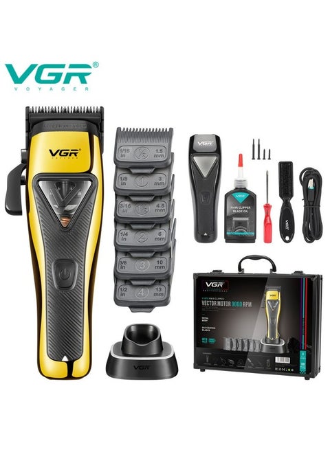 V-015 Professional Salon Quality Hair Clipper Multicolor