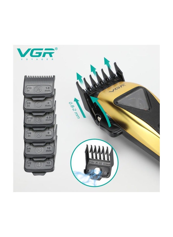 في جي آر V-015 Professional Salon Quality Hair Clipper Multicolor  - Image 4