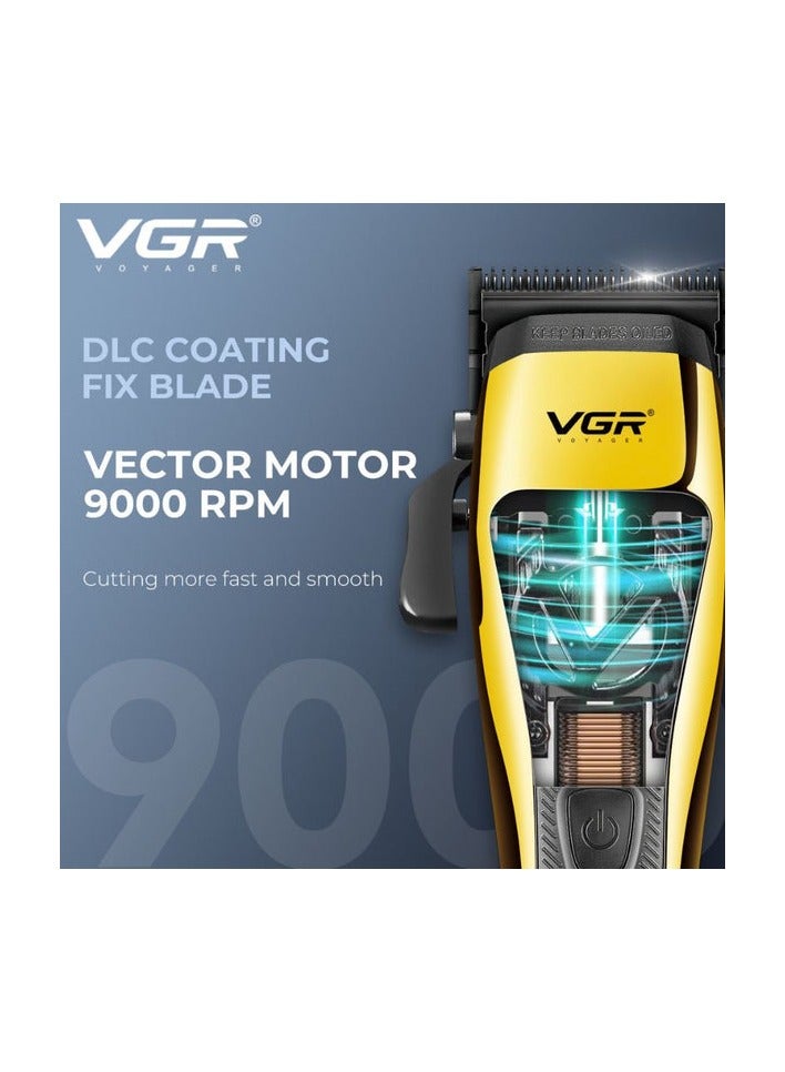 في جي آر V-015 Professional Salon Quality Hair Clipper Multicolor  - Image 3