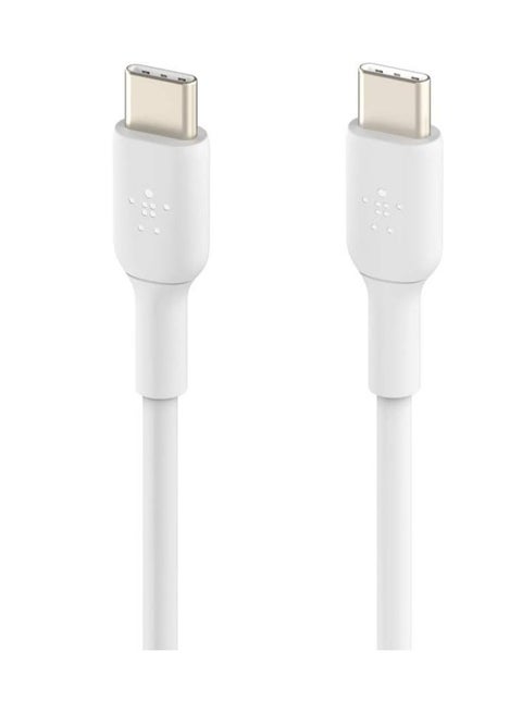 كابل شحن سريع USB C مضفر من BoostCharge، كابل شاحن USB نوع C للشحن السريع لهاتف iPhone 16، 15، Samsung Galaxy S24، S23، Pixel، iPad، MacBook، Nintendo والمزيد - 1م، عبوة من 2