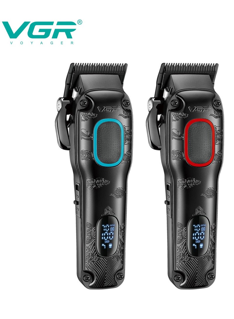 في جي آر مقص شعر احترافي V-016 BLDC 7000RPM قابل لإعادة الشحن للرجال - Image 4