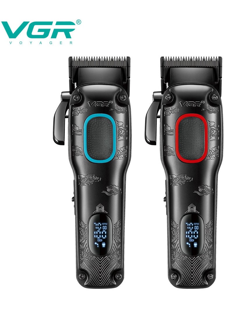 في جي آر مقص شعر احترافي V-016 BLDC 7000RPM قابل لإعادة الشحن للرجال - Image 3