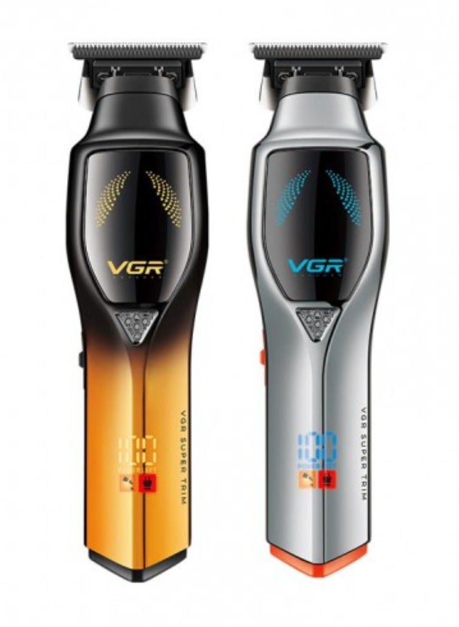 VGR Hair Trimmers Adjustable HairCut Machine Professional Body Trimmer Electric Clippers Rechargeable Hair Trimmer for Men V-187 Multicolor - Image 1