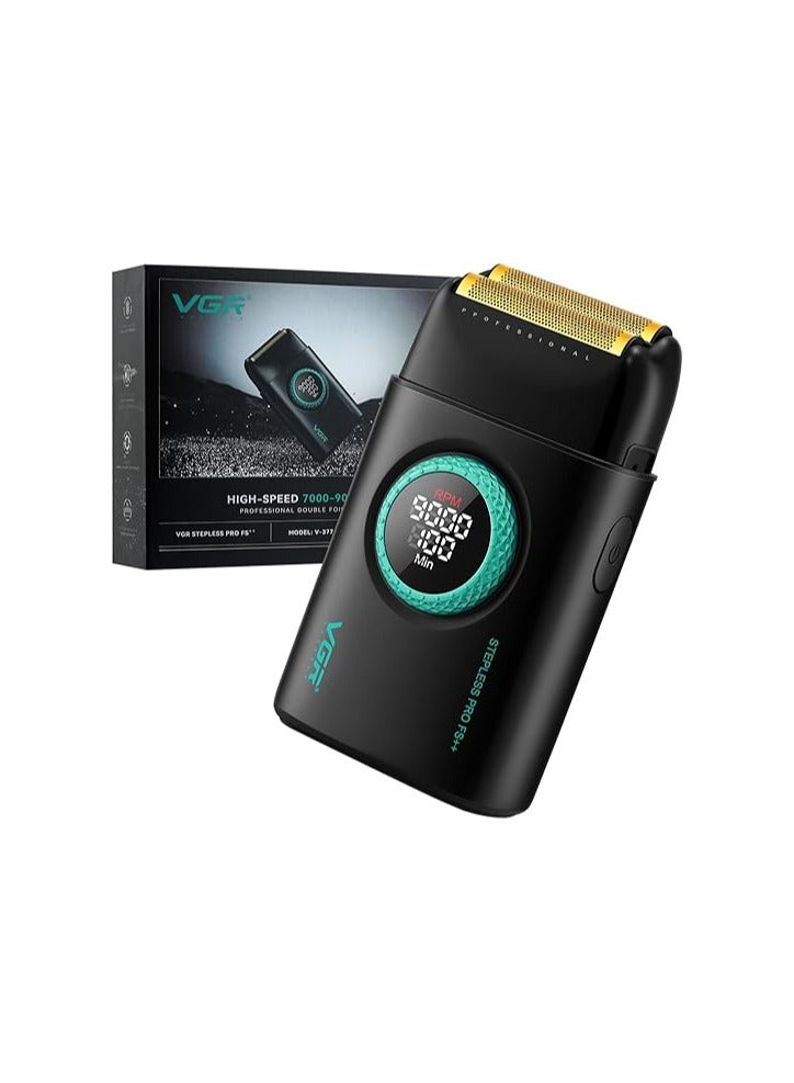 VGR V-377 Professional Shaver For Men Black - Image 1