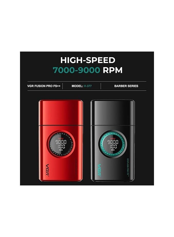 VGR V-377 Professional Shaver For Men Black - Image 5