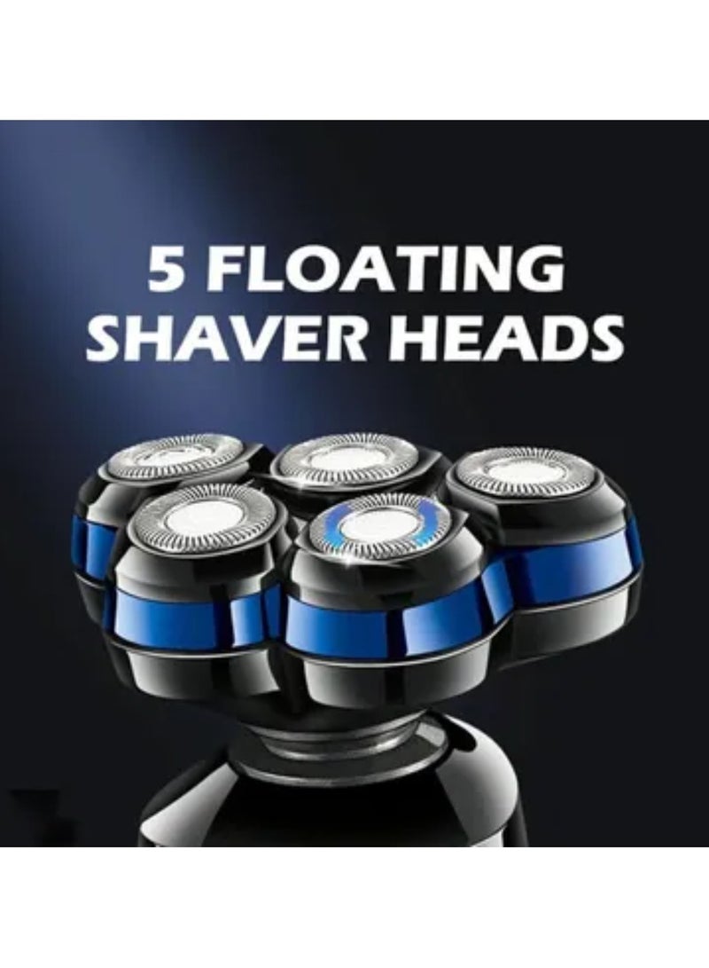 في جي آر - Professional 3 IN 1 Rechargeable Wet and Dry Grooming Kit V-386 Blue - Image 1