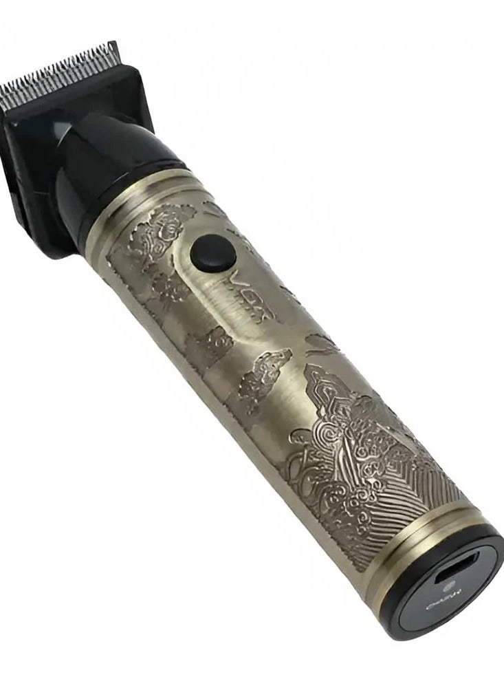 VGR - Professional Nose and Hair Trimmer 2-in-1 V-618 Gold - Image 1