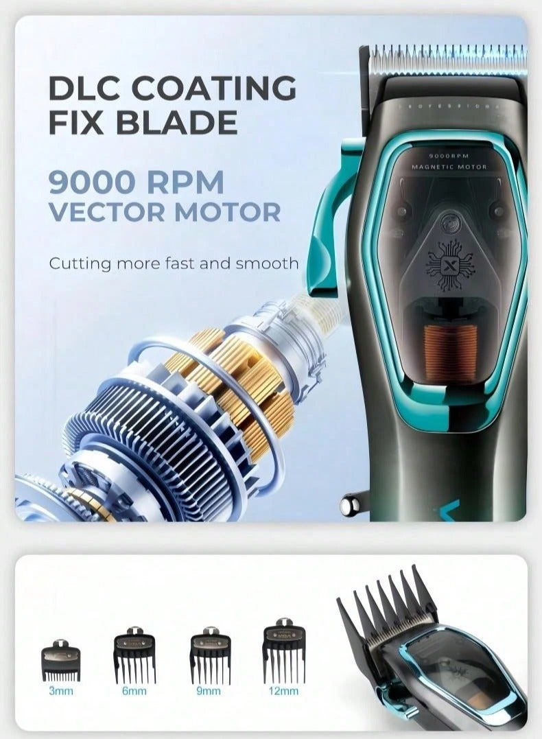 VGR Professional Cordless Hair Trimmer - V-674 Multicolor - Image 4