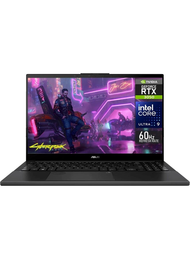 ASUS Vivobook Pro 15 Laptop With 15.6-Inch Full HD Display, Core Ultra 9 185H  Processor/24GB RAM/2TB SSD/6GB NVIDIA GeForce RTX 3050 Graphics/Windows 11 Home English Black  - Image 1