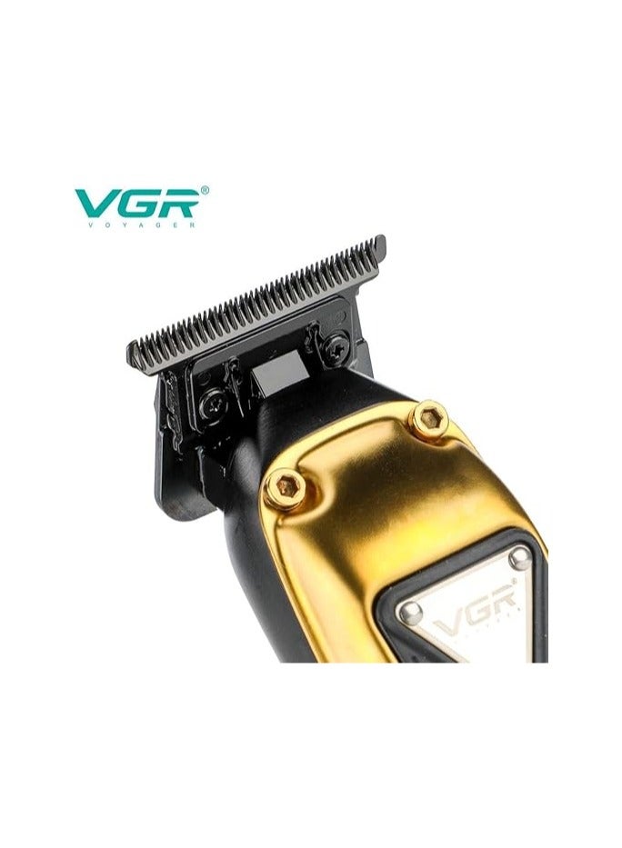 VGR V-913 Ultra Premium Hair Trimmer Gold - Image 5