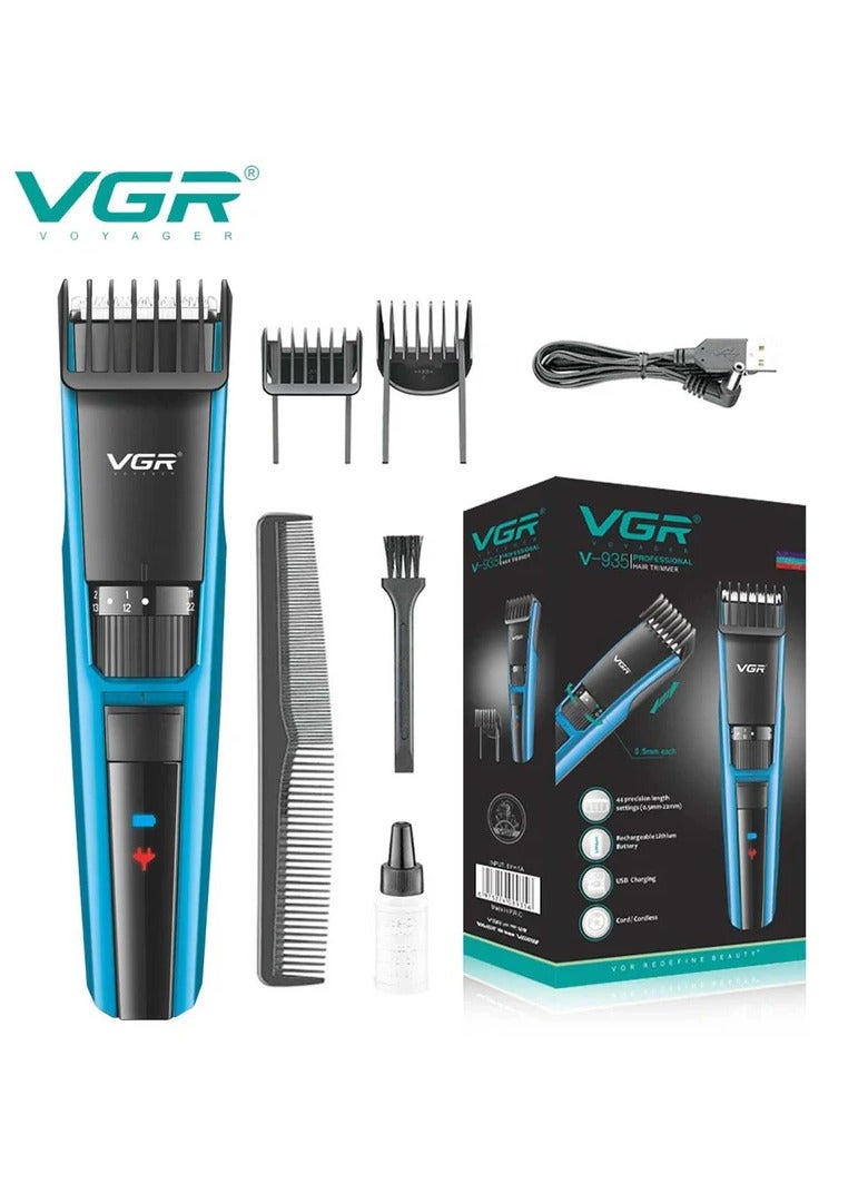 V-935 Hair Trimmer For Men Blue