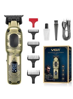V-954 Professional Cord/Cordless Hair Trimmer for Men's Gold