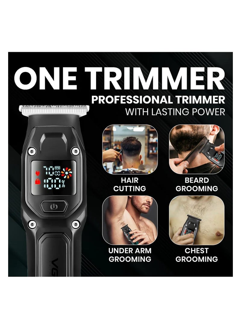 V-964 Professional Hair Trimmer Cord/Cordless For Men's Multicolor