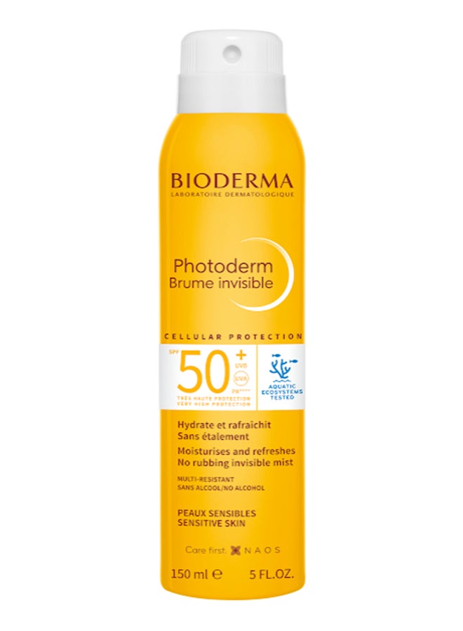 بيوديرما Photoderm Brume Invisible Solaire Spf 50+ 150ml  - Image 1