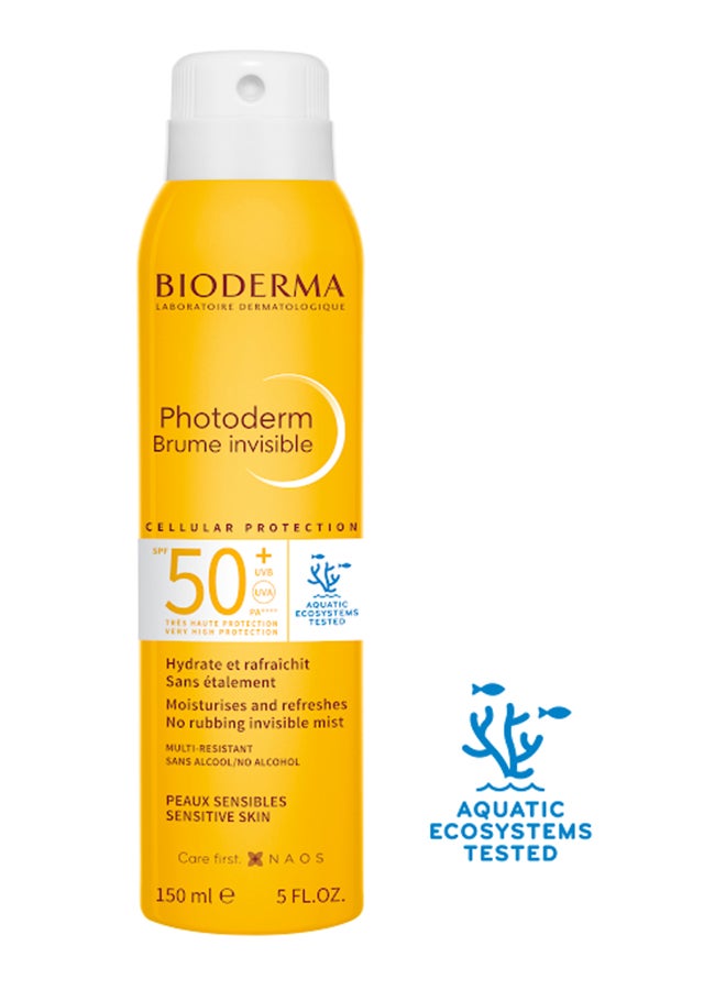 بيوديرما Photoderm Brume Invisible Solaire Spf 50+ 150ml  - Image 3