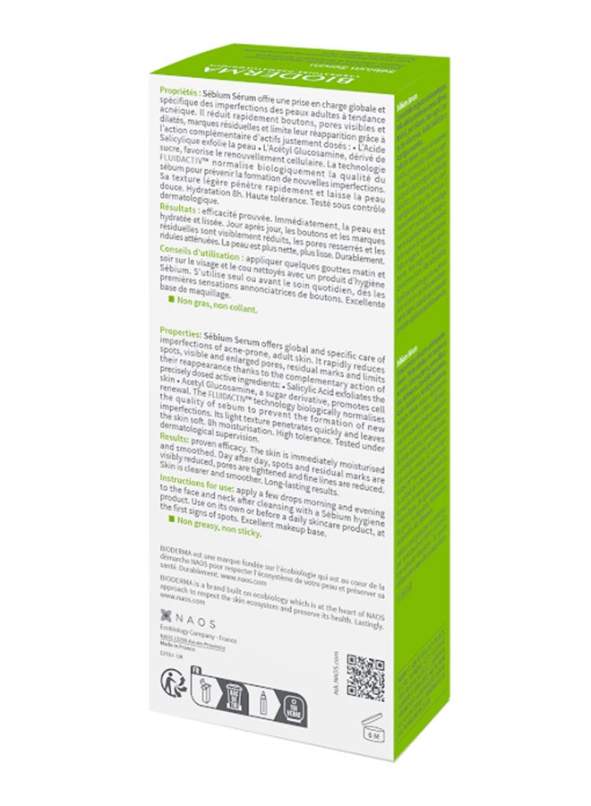 بيوديرما - Sebium Serum 30ml 30ml - Image 1