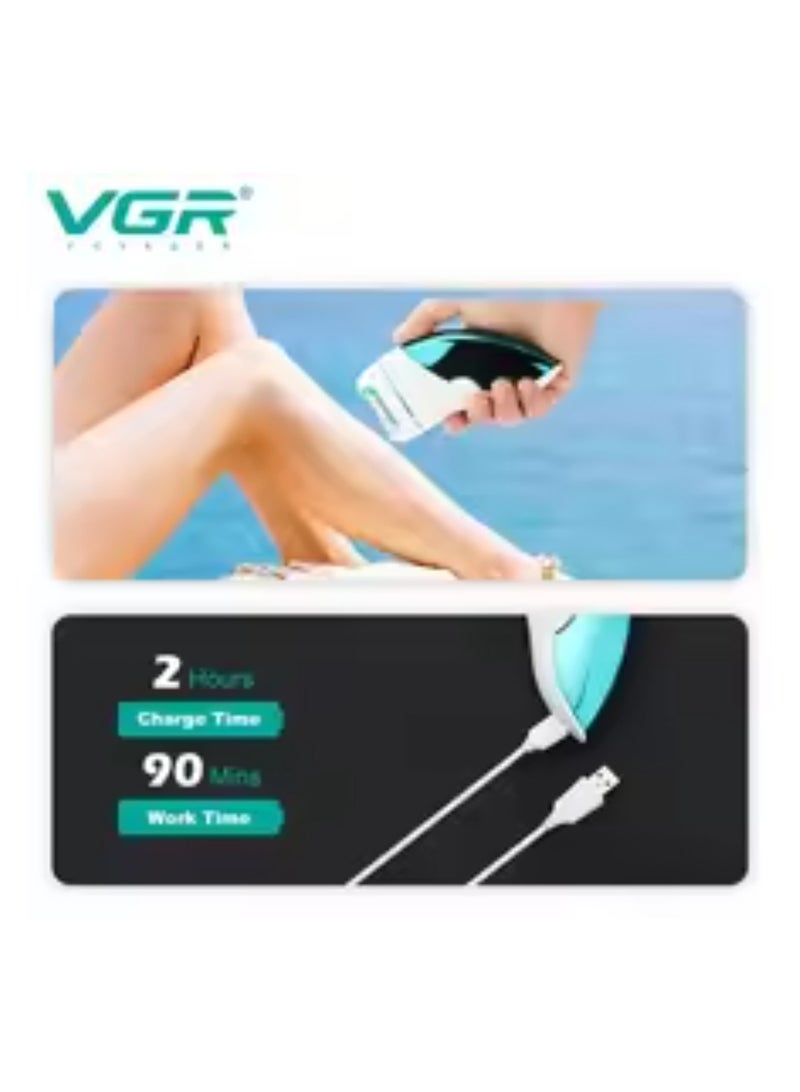 V-731 3 in 1 Hair Removal Machine Cleansing Razor Electric Professional Epilator Multicolor