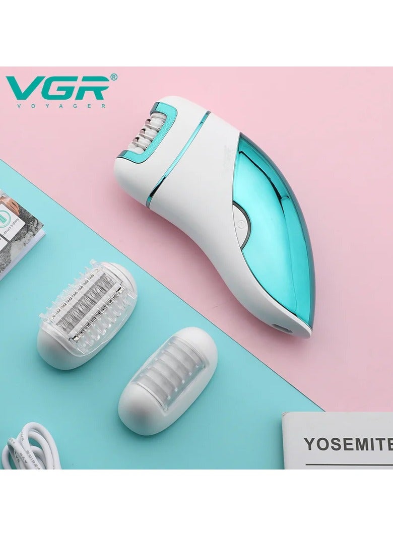 V-731 3 in 1 Hair Removal Machine Cleansing Razor Electric Professional Epilator Multicolor
