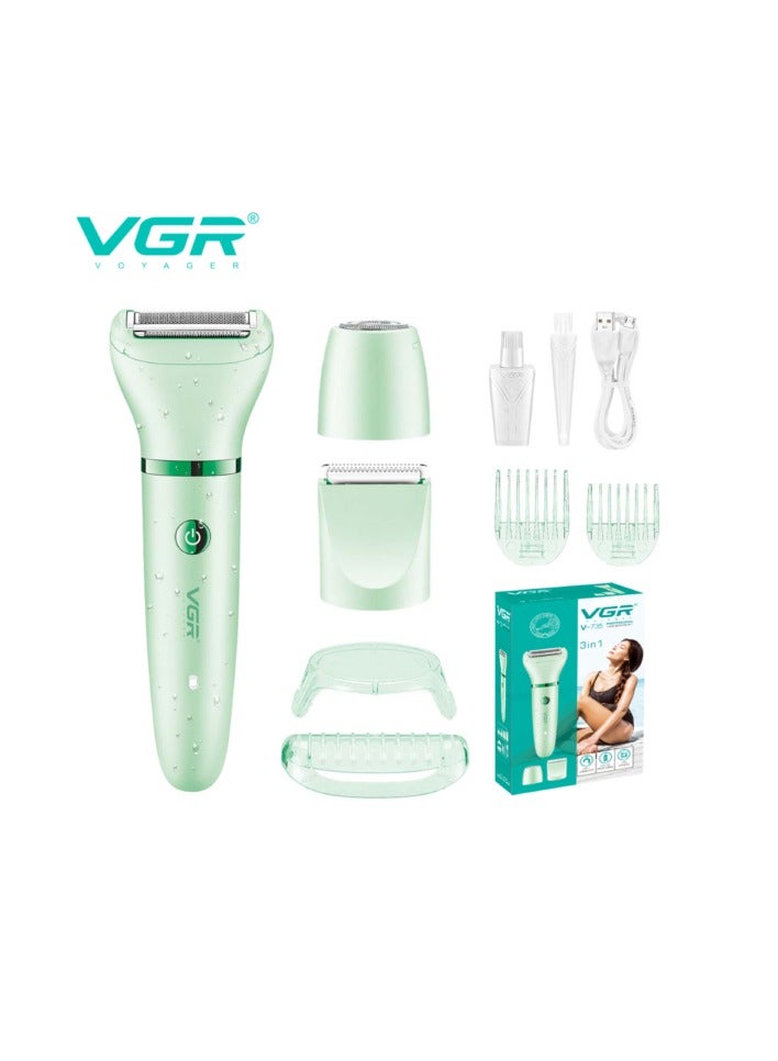 VGR - Professional Lady Shaver Set 3-in-1 V-735 Multicolor - Image 1
