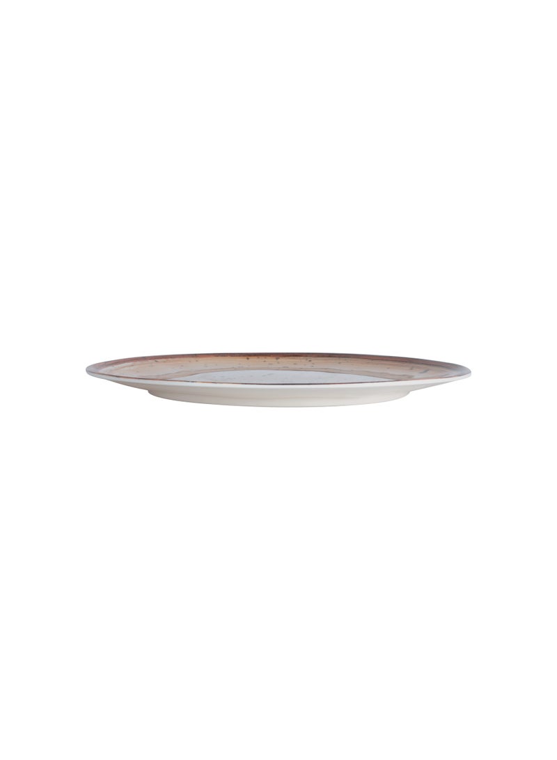 رويال فورد Royalford 11.0" Fine Stone Melamineware Dinner Plate- RF12377/ Light-Weight and Food-Grade Plates with Elegant Design Assorted - Image 2