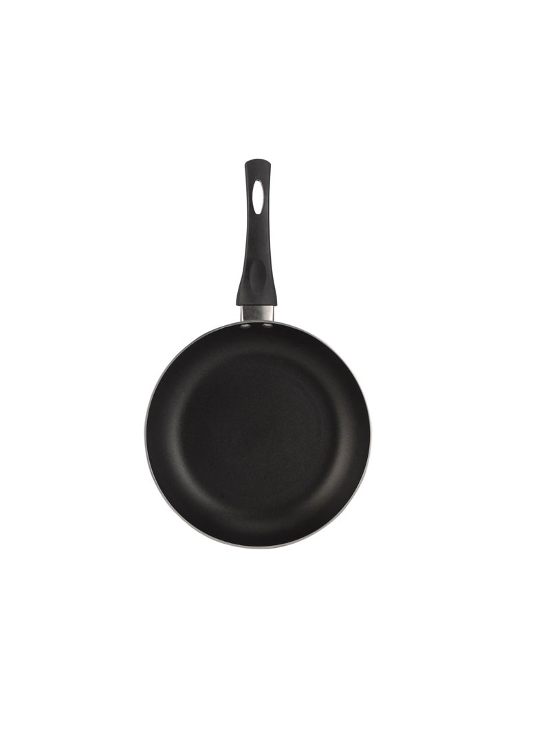 Royalford 28 CM Nonstick Frypan- RF12102| Strong Press Aluminum Body With Non-Stick Coating And Heat Resistant Bakelite Handle black - Image 2