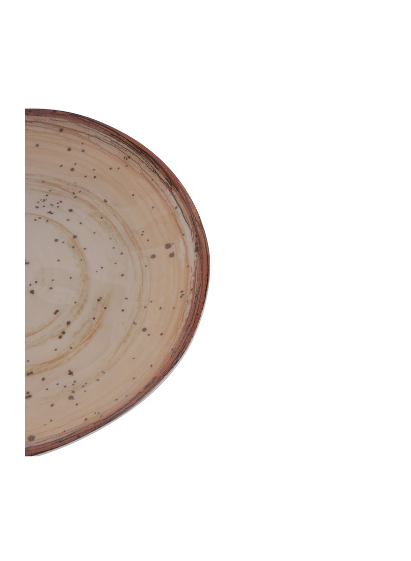 رويال فورد Royalford 9.0" Fine Stone Melamineware Flat Plate- RF12378/ Elegant Color, Perfect for Entrees, Pasta, Salads, Desserts, Sandwiches, Steaks, Main Course Meals/ Lightweight Flatware, Serveware Multicolor - Image 3