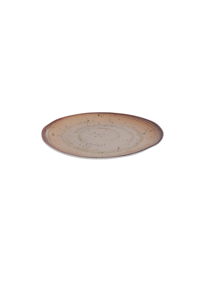 رويال فورد Royalford 9.0" Fine Stone Melamineware Flat Plate- RF12378/ Elegant Color, Perfect for Entrees, Pasta, Salads, Desserts, Sandwiches, Steaks, Main Course Meals/ Lightweight Flatware, Serveware Multicolor - Image 2