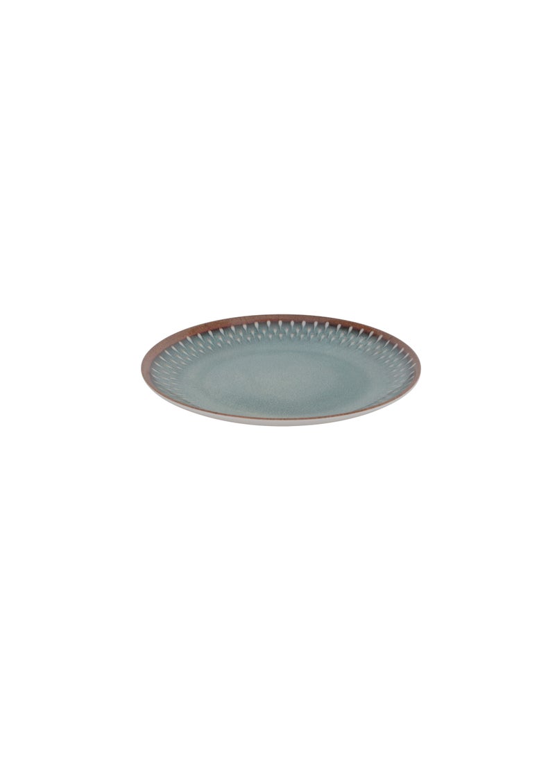 رويال فورد Royalford 8.5" Fine Stone Melamineware Flat Plate- RF12383/ Elegant Color, Perfect for Entrees, Pasta, Salads, Desserts, Sandwiches, Steaks, Main Course Meals/ Lightweight Flatware, Serveware, Dishwasher-Safe Multicolor  - Image 3