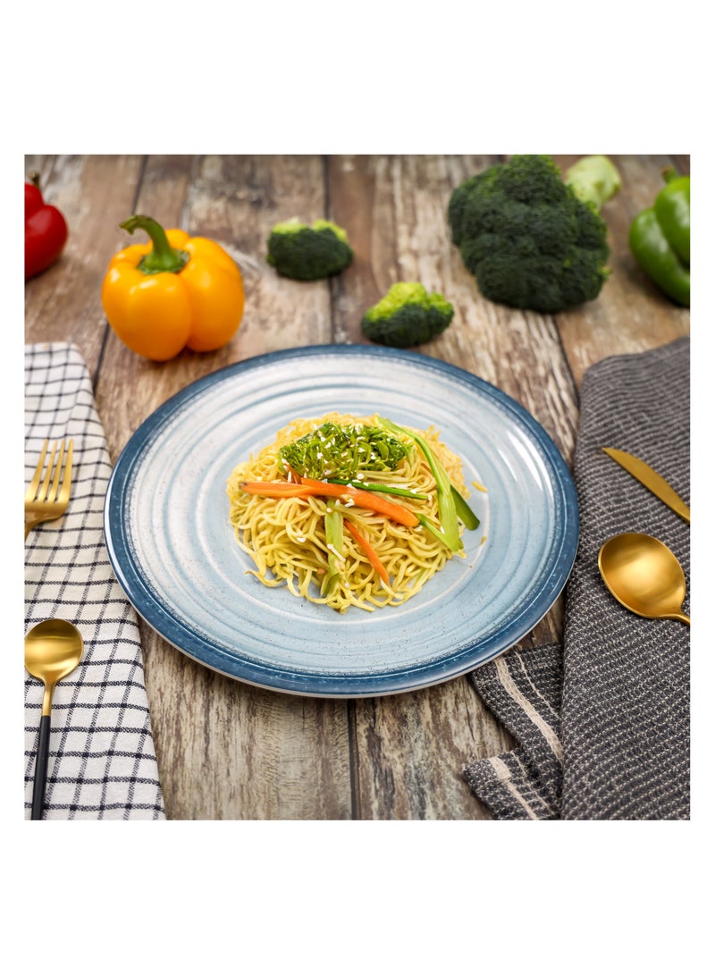 رويال فورد Royalford 10.5" Fine Stone Melamineware Dinner Plate- RF12372/ Light-Weight and Food-Grade Assorted - Image 5