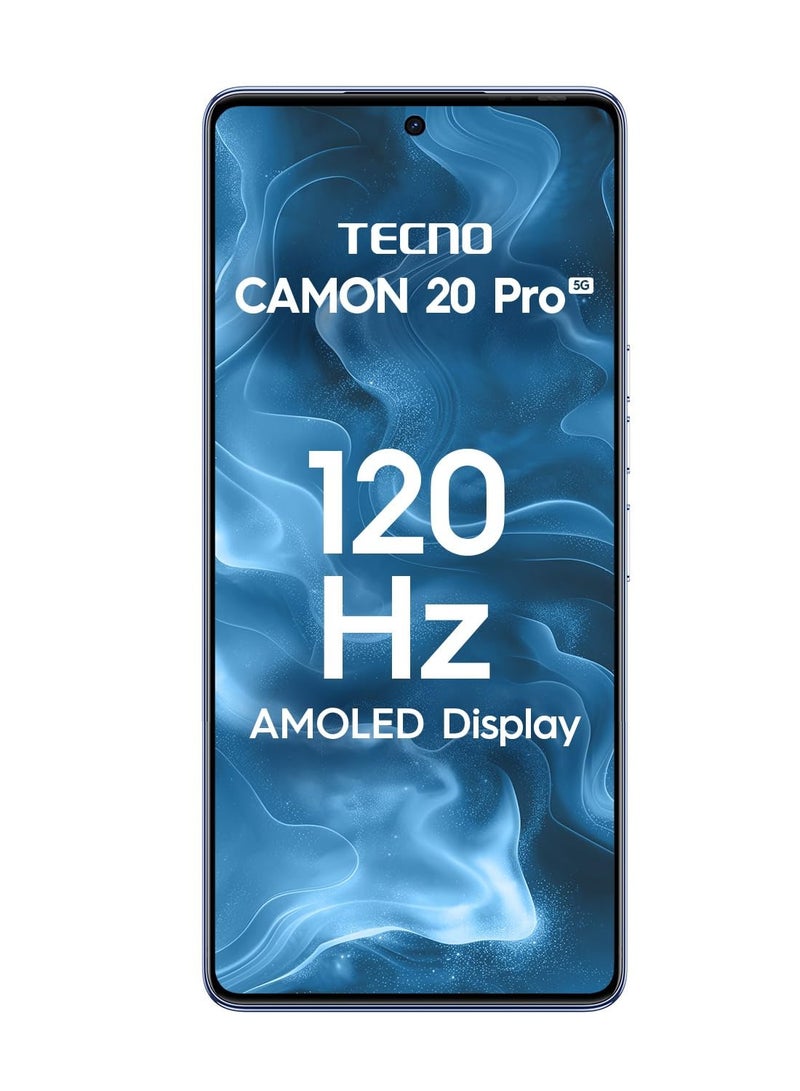 Camon 20s Pro 5G Serenity Blue 8GB RAM 256GB Storage MediaTek Dimensity 8020 Processor | 64MP RGBW G+P OIS Rear Camera|6.67 FHD+ Big AMOLED Screen With Smartwatch and Earbuds - pnsku/N70157349V/45/_/1740653397/8bac87dc-b7fb-4ef3-99be-f2b80cf8d794