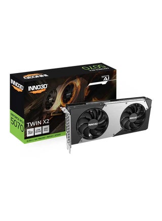 GeForce RTX 5070 TWIN X2 OC Graphics Card Black/Grey - pnsku/N70157358V/45/_/1740653643/ea53e3a4-a73b-4e51-af69-ea37846b3492