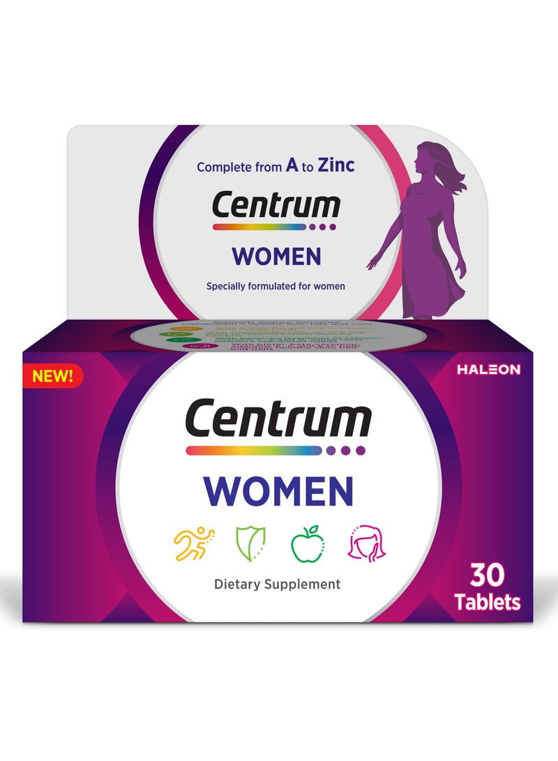 Centrum Women 30 Tablets - pnsku/N70157363V/45/_/1740654243/bc4e2e02-d4a1-490b-8ba1-36beca2e2e78