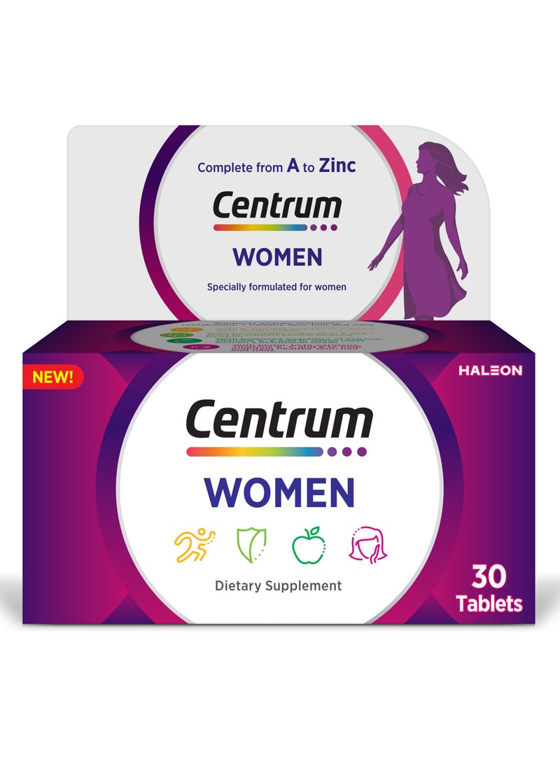 سنتروم Centrum Women 30 Tablets  - Image 1