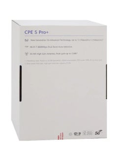 Zowee Technology 5G Router Pro 5 Plus, The Latest Router That Supports All  Companies, CPE 5 PRO+ H165-383 Supports WIFI 7 - Two Years Warranty | White  - Image 3