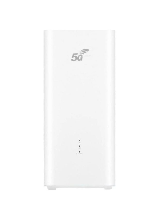 زوي للتكنولوجيا - CPE 5 Pro+ 5G Router, WiFi 7 Upto 3600 Mbps - H165-383 | White - Image 1