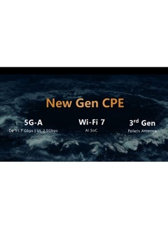 Zowee Technology CPE5 Pro 5G Router, WiFi 7 Upto 3600 Mbps - H165-383 | White  - Image 5