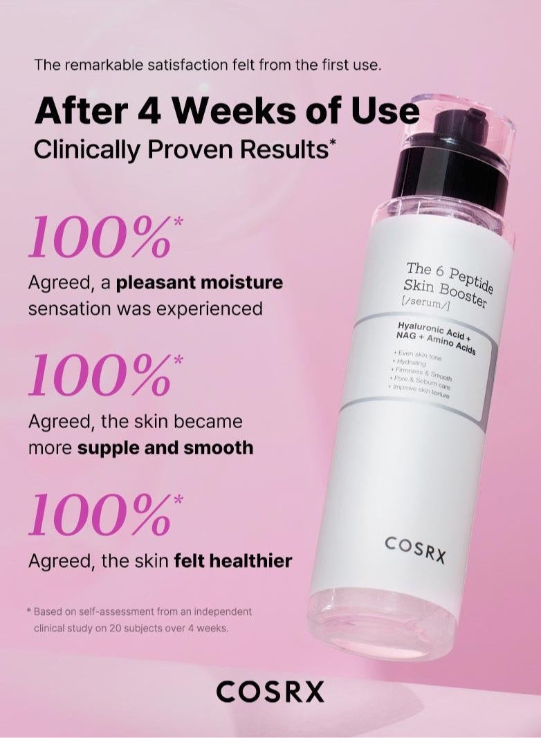 COSRX Due Wrinkle and Elasticity Booster - The 6 Peptide Skin Booster Serum - The Retinol 0.5 Serum -  Certified Original Anti-Aging and Skin Renewal Solutions 170ml - Image 5