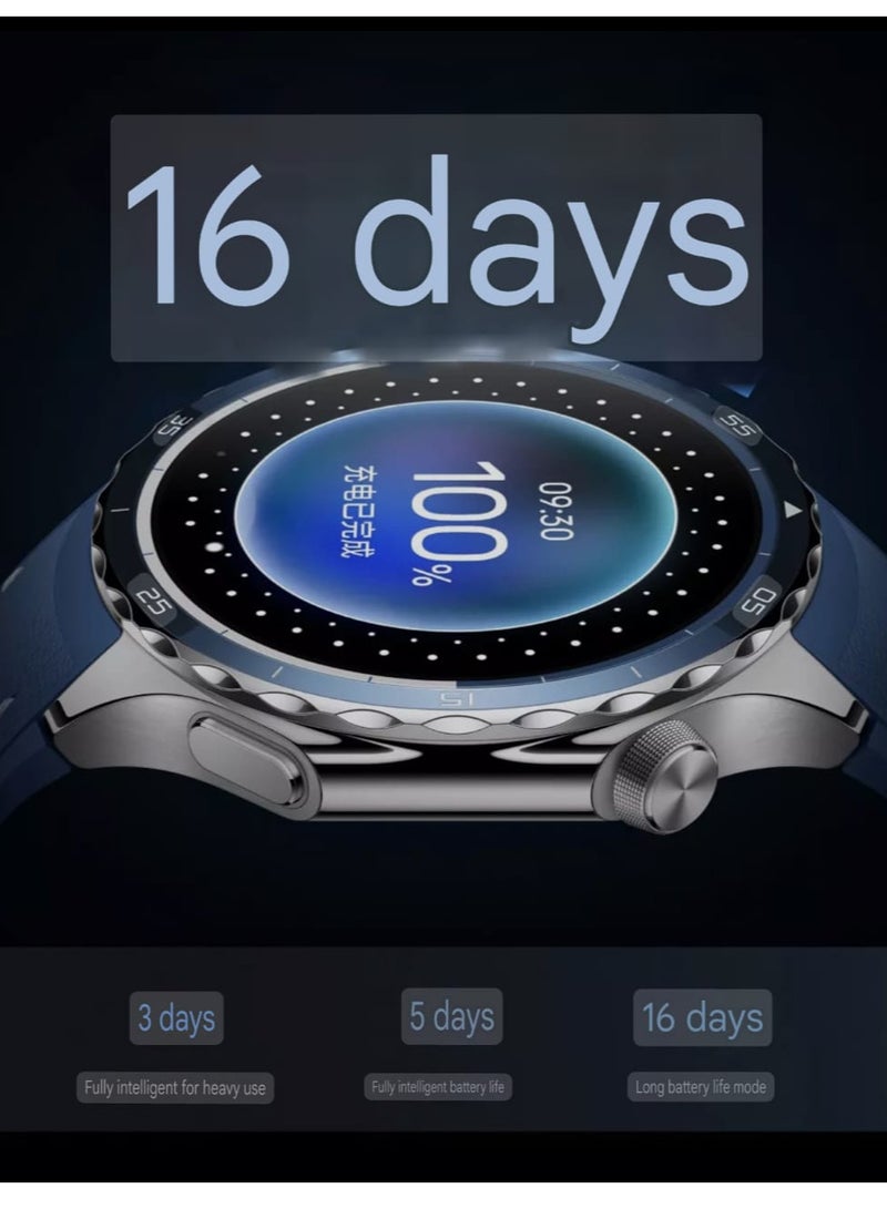 648 mAh OPPO Watch X2 Full Smart Flagship Smartwatch | 1.5" AMOLED Display | Titanium Alloy Case | 631mAh Battery | ECG, Blood Oxygen, and Blood Pressure Monitoring | Dual-Frequency GPS | eSIM Support | Mocha Black Chinese Version Mocha Black