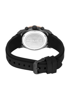 POLICE Men's Knotty Watch, 42mm Stainless Steel Case, Multi-Function Display & Silicone Strap  - Image 3