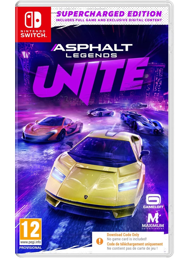 Maximum Games Asphalt Legends: Unite - Supercharged Edition - Nintendo Switch  - Image 1