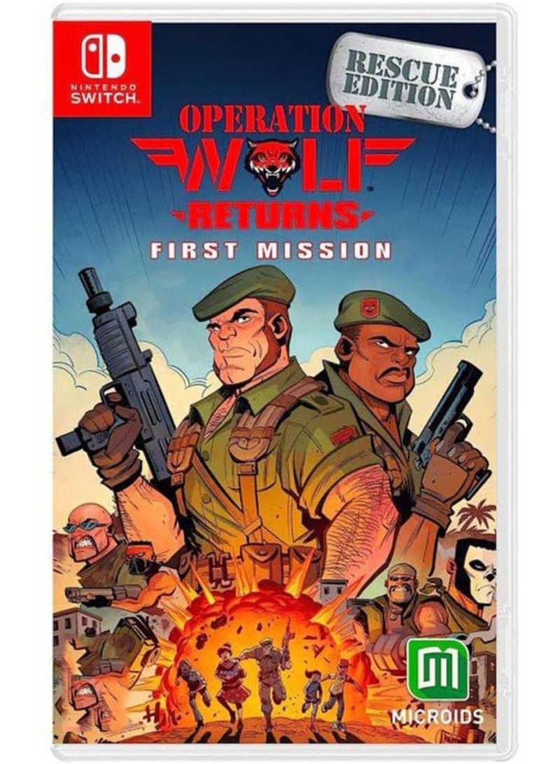 MICROIDS Operation Wolf Returns – First Mission - Nintendo Switch - Image 1