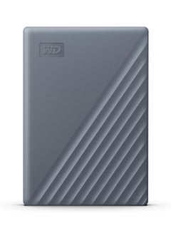 5TB My Passport Hard Drive, Gray,USB C,USB A,exFAT,Password protection,hardware encryption, works with Chromebook badge-WDBRMD0050BGY-WESN 5 TB