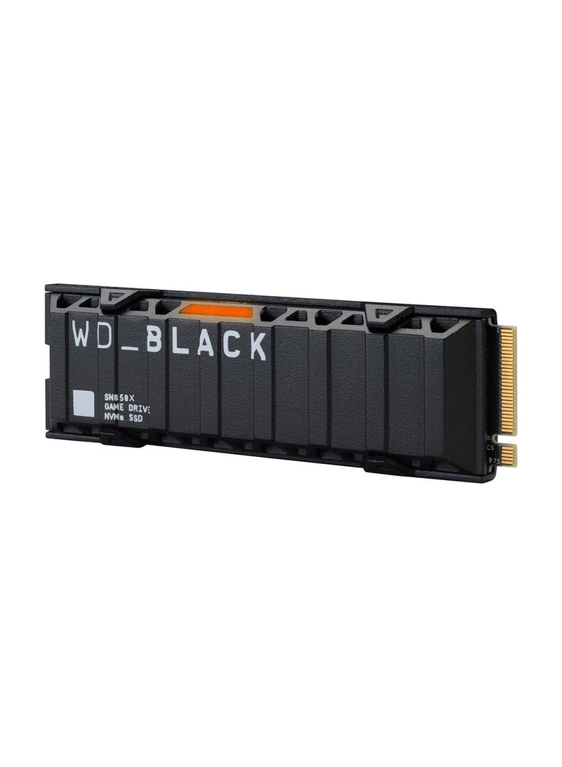WD - 2TB SN850X NVMe Internal Gaming SSD Solid State Drive with Heatsink - Works with Playstation 5, Gen4 PCIe, M.2 2280, Up to 7,300 MB/s - WDBB9H0020BNC-WRSN 2 TB - Image 1