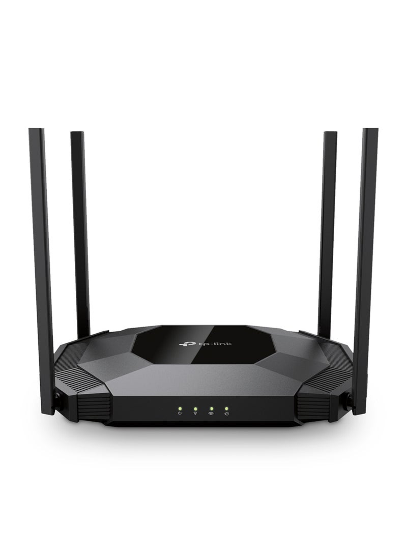 TP-LINK - TL-WA3001 AX3000 Gigabit Wi-Fi 6 Access Point, Dual Band 2.4GHz 574Mbps & 5GHz 2402Mbps, 4 Fixed Antennas, Passive PoE, WPA3 Security, Multi-SSID, Access Point/Range Extender/Client Modes, SNMP, PoE Power Injector, FCC Certified, 48V Power Supply Black - Image 1