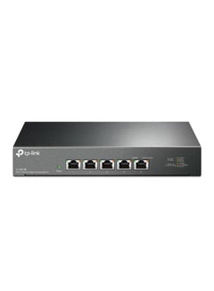 TP-LINK TL-SX105 5-Port 10G Multi-Gigabit Desktop Switch, Auto-Negotiation & Auto-MDI/MDIX, 100 Gbps Switching Capacity, Fanless, Silent Operation, External Power Adapter, Plug & Play, Ideal for LAN Parties, Gaming, Home Offices, and Workstations. Black  - Image 1