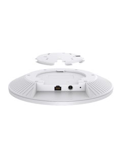 TP-LINK EAP772 BE9300 Tri-Band Wi-Fi 7 Ceiling Mount Access Point - 2.5G Ethernet, 574 Mbps (2.4 GHz), 2880 Mbps (5 GHz), 5760 Mbps (6 GHz), 320 MHz Bandwidth, AI Roaming, Mesh Support, MU-MIMO, OFDMA, WPA3 Security, Bluetooth 5.2, Centralized Management, PoE, Wall/Ceiling Mountable, 140㎡ Coverage White  - Image 2