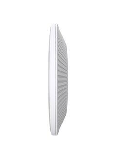 TP-LINK EAP772 BE9300 Tri-Band Wi-Fi 7 Ceiling Mount Access Point - 2.5G Ethernet, 574 Mbps (2.4 GHz), 2880 Mbps (5 GHz), 5760 Mbps (6 GHz), 320 MHz Bandwidth, AI Roaming, Mesh Support, MU-MIMO, OFDMA, WPA3 Security, Bluetooth 5.2, Centralized Management, PoE, Wall/Ceiling Mountable, 140㎡ Coverage White  - Image 3
