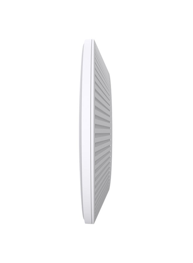 TP-LINK EAP772 BE9300 Tri-Band Wi-Fi 7 Ceiling Mount Access Point - 2.5G Ethernet, 574 Mbps (2.4 GHz), 2880 Mbps (5 GHz), 5760 Mbps (6 GHz), 320 MHz Bandwidth, AI Roaming, Mesh Support, MU-MIMO, OFDMA, WPA3 Security, Bluetooth 5.2, Centralized Management, PoE, Wall/Ceiling Mountable, 140㎡ Coverage White  - Image 3